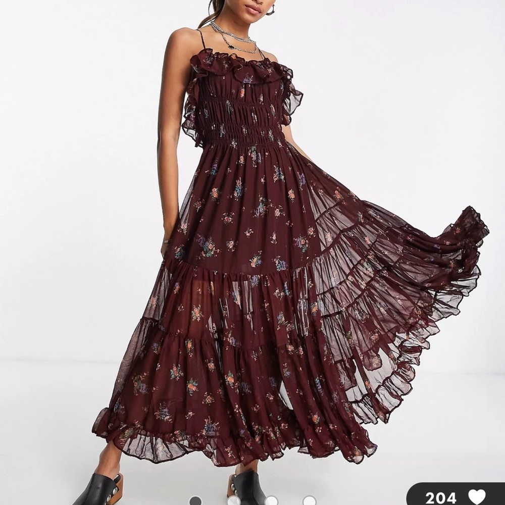 Free People Cloud Nine maxi dress